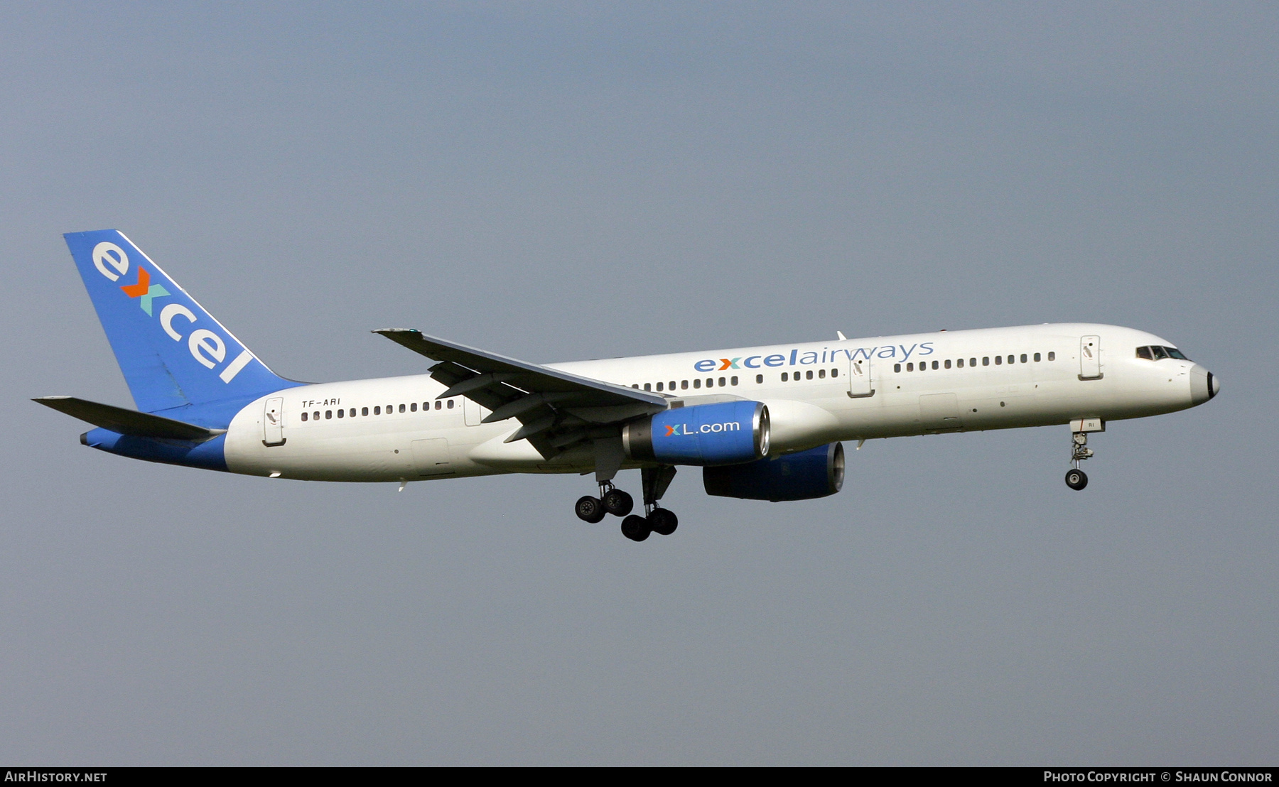 Aircraft Photo of TF-ARI | Boeing 757-2Y0 | Excel Airways | AirHistory.net #825964