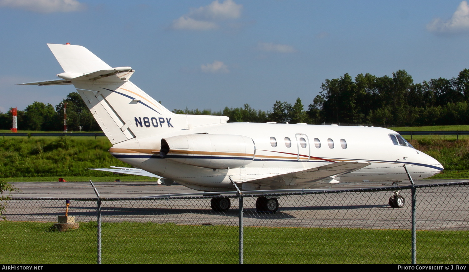 Aircraft Photo of N80PK | Raytheon Hawker 800XP | AirHistory.net #825966