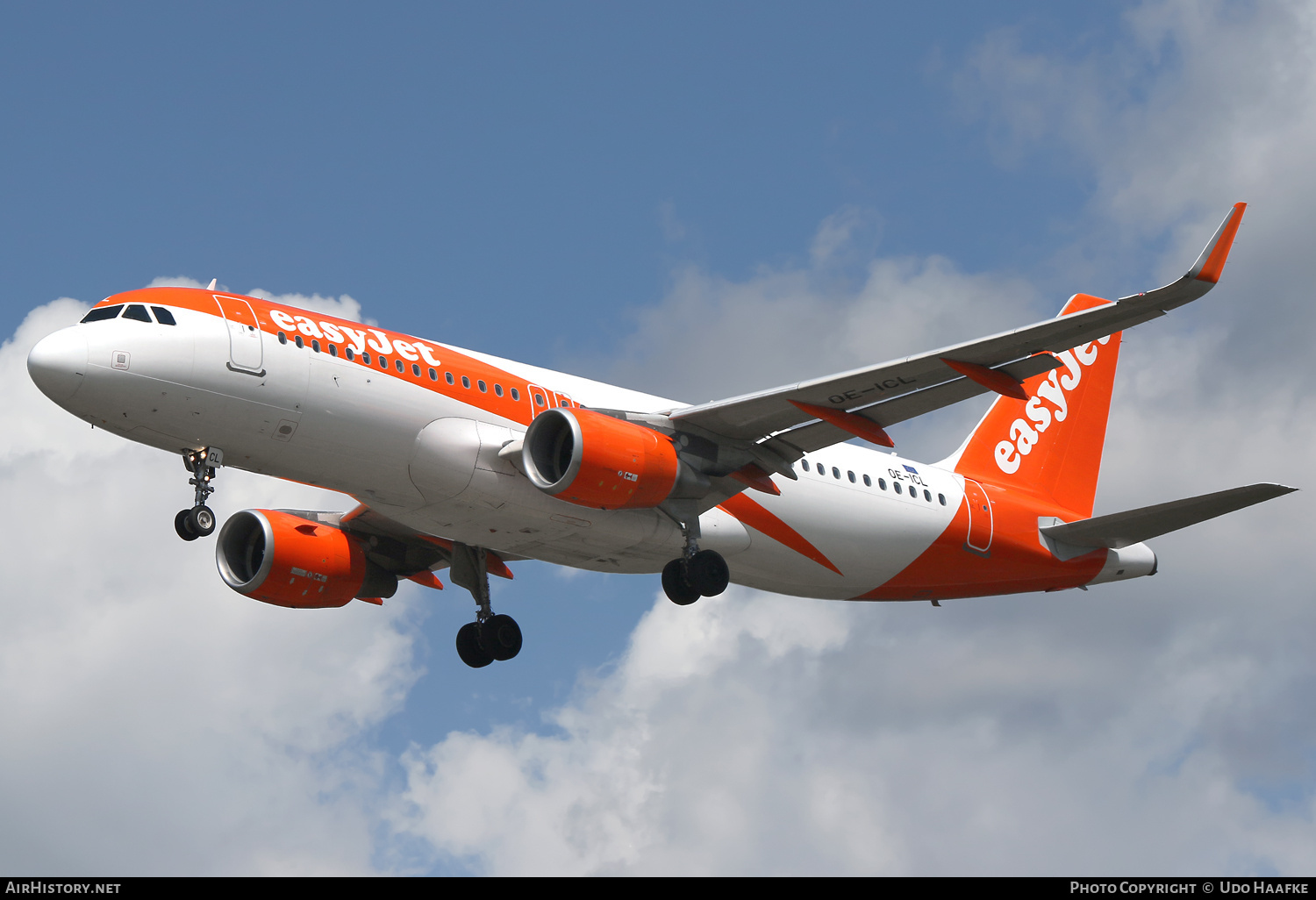 Aircraft Photo of OE-ICL | Airbus A320-214 | EasyJet | AirHistory.net #825978