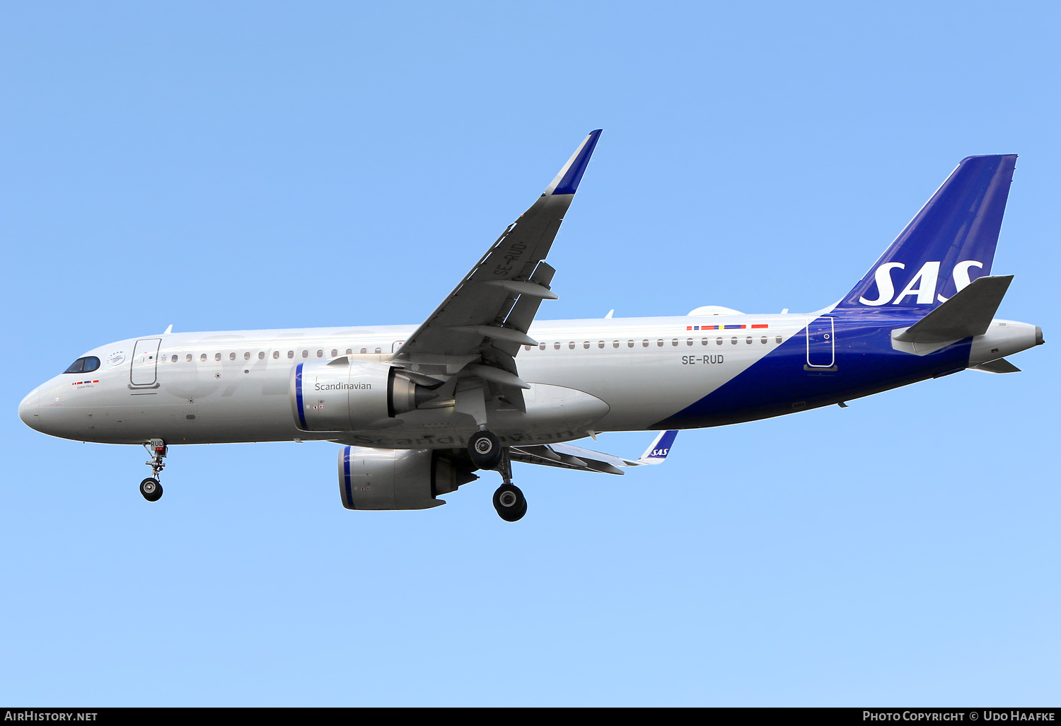 Aircraft Photo of SE-RUD | Airbus A320-251N | Scandinavian Airlines - SAS | AirHistory.net #825982