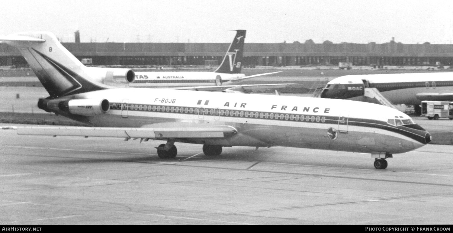 Aircraft Photo of F-BOJB | Boeing 727-228 | Air France | AirHistory.net #826001