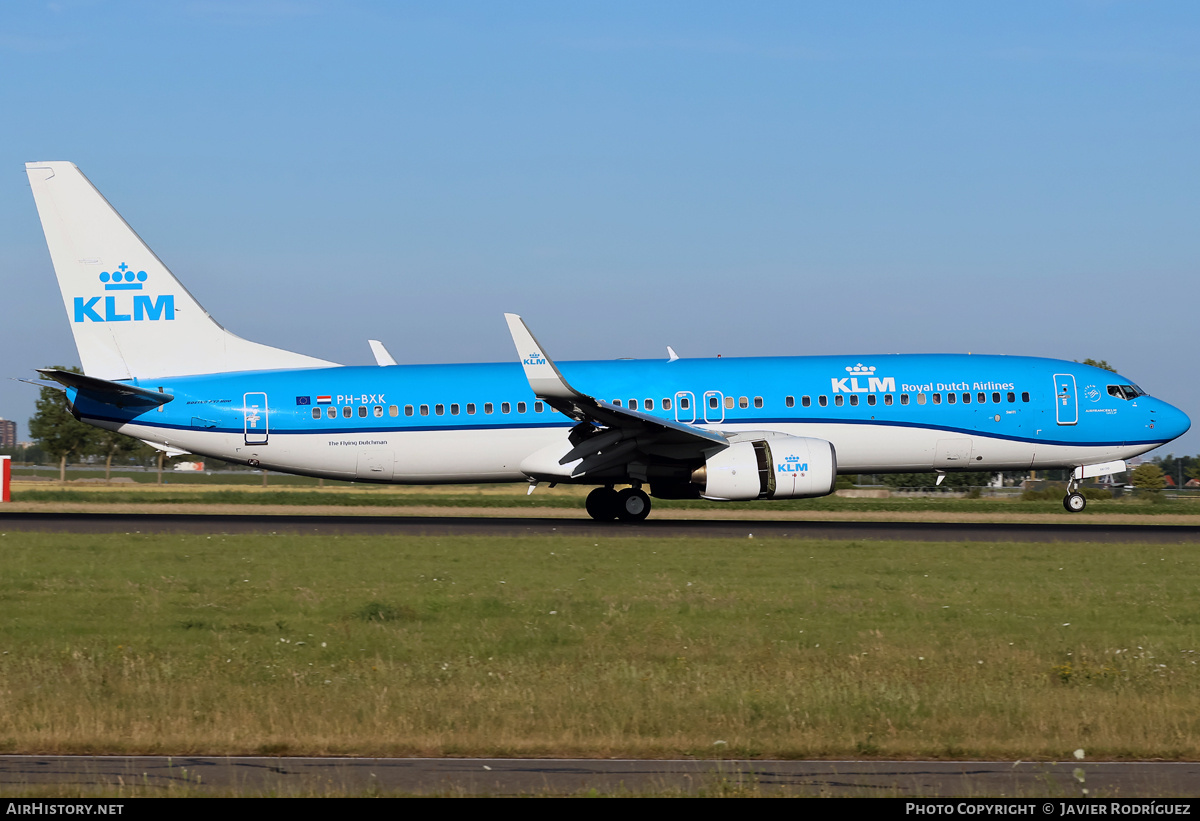 Aircraft Photo of PH-BXK | Boeing 737-8K2 | KLM - Royal Dutch Airlines | AirHistory.net #826007