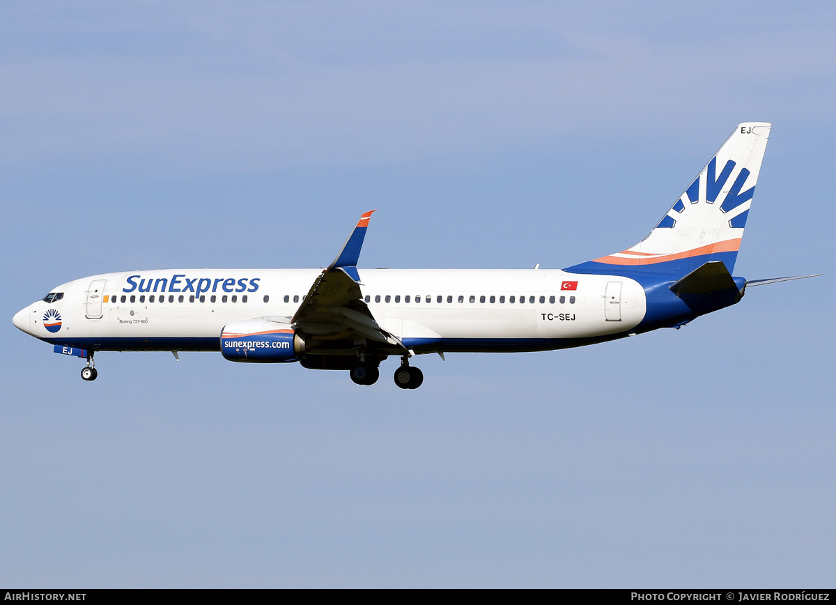 Aircraft Photo of TC-SEJ | Boeing 737-8HC | SunExpress | AirHistory.net #826028