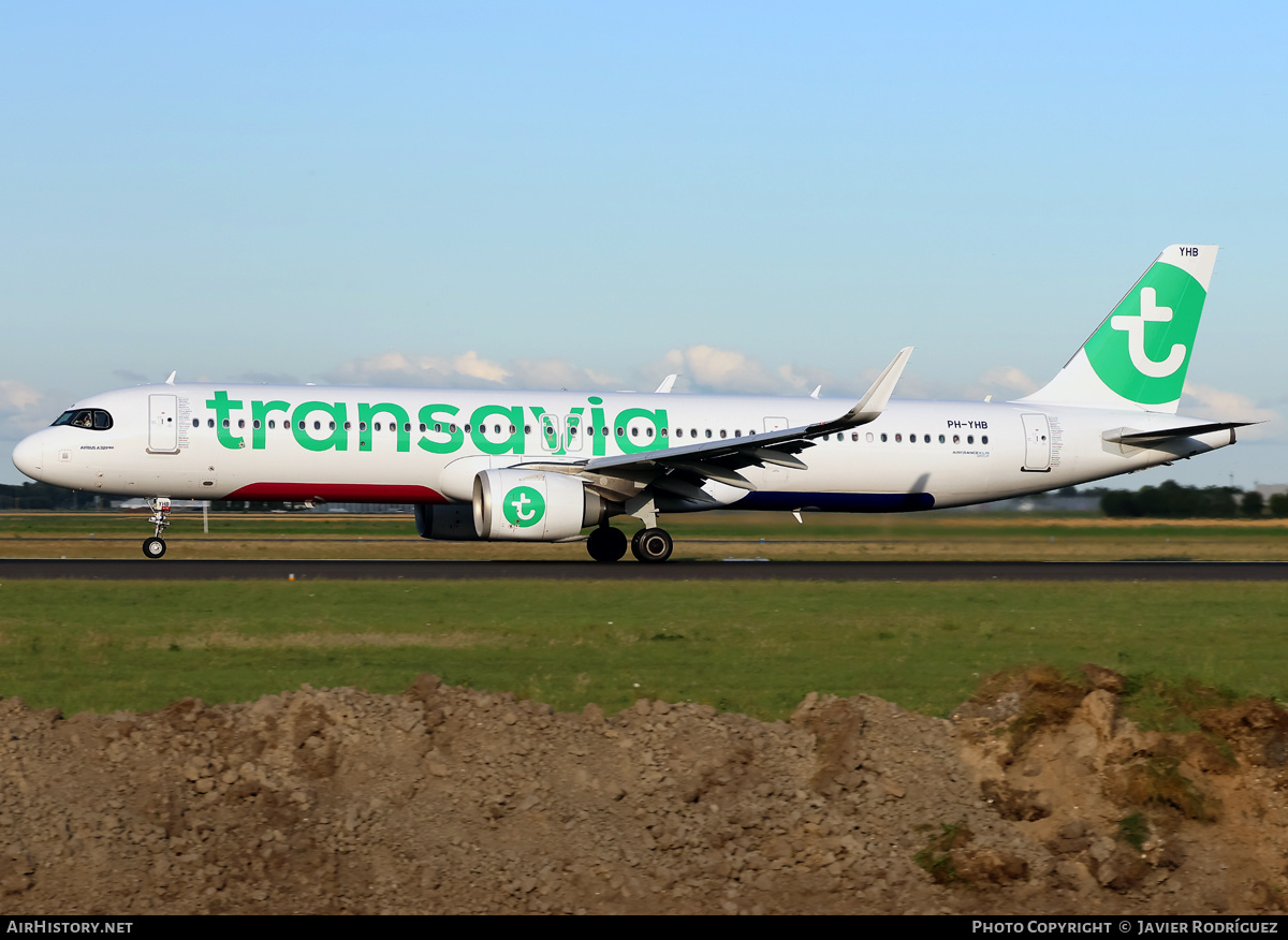 Aircraft Photo of PH-YHB | Airbus A321-252NX | Transavia | AirHistory.net #826033