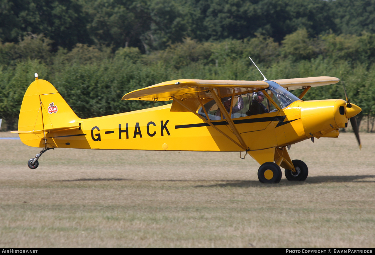 Aircraft Photo of G-HACK | Piper PA-18-150 Super Cub | AirHistory.net #826034