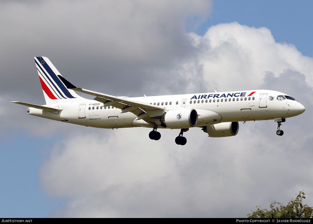 Aircraft Photo of F-HZUS | Airbus A220-371 (BD-500-1A11) | Air France | AirHistory.net #826036