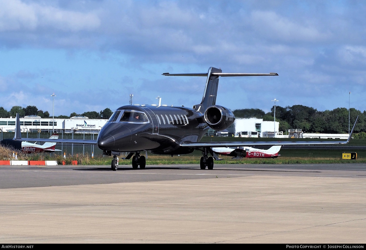 Aircraft Photo of M-RBIG | Learjet 45 | AirHistory.net #826041