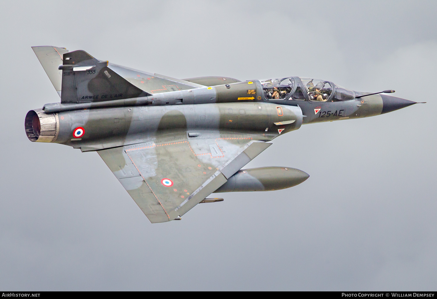 Aircraft Photo of 355 | Dassault Mirage 2000N | France - Air Force | AirHistory.net #826049