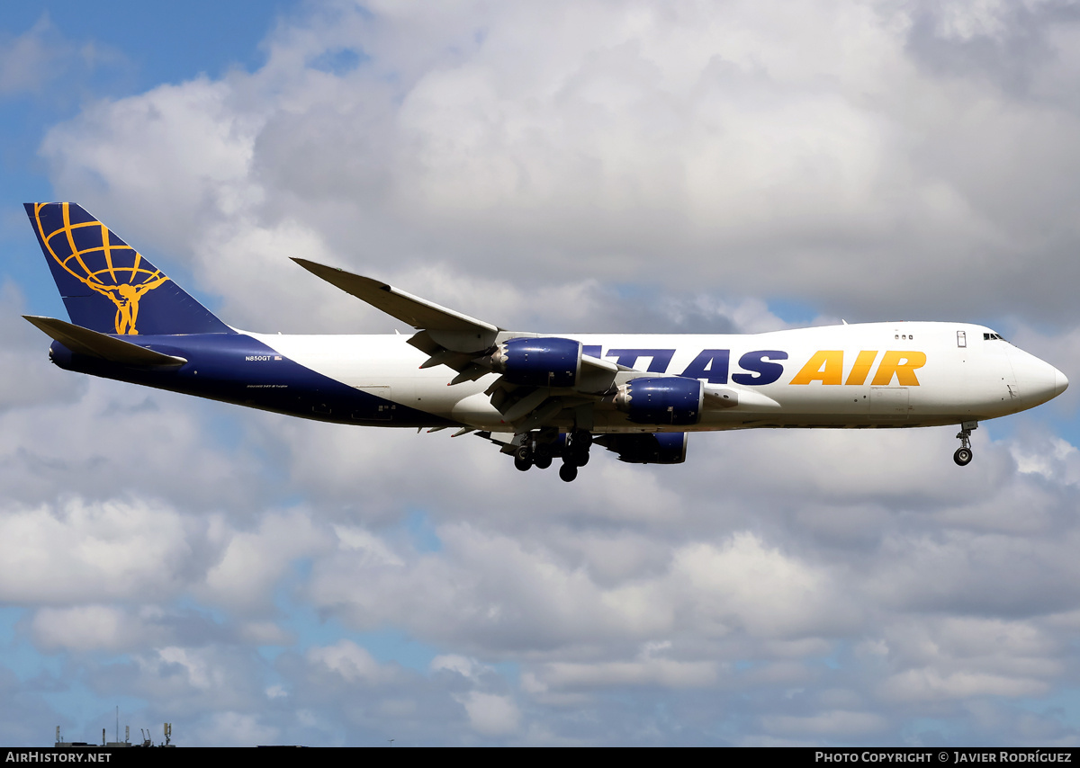 Aircraft Photo of N850GT | Boeing 747-87UF/SCD | Atlas Air | AirHistory.net #826050
