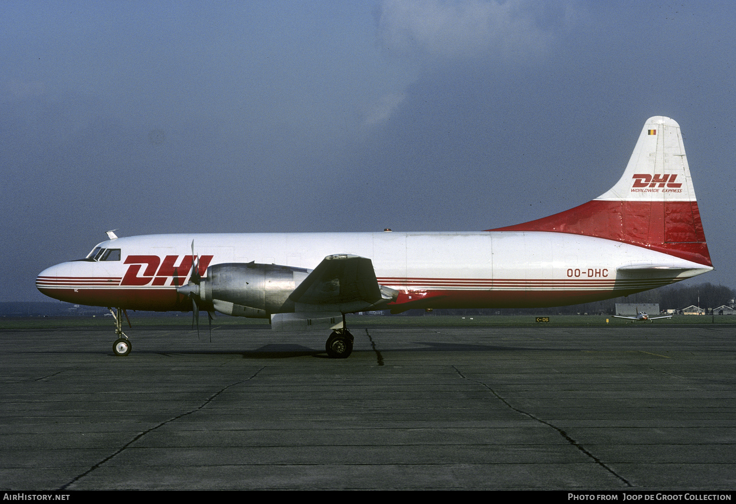 Aircraft Photo of OO-DHC | Convair 580/F | DHL Worldwide Express | AirHistory.net #826063