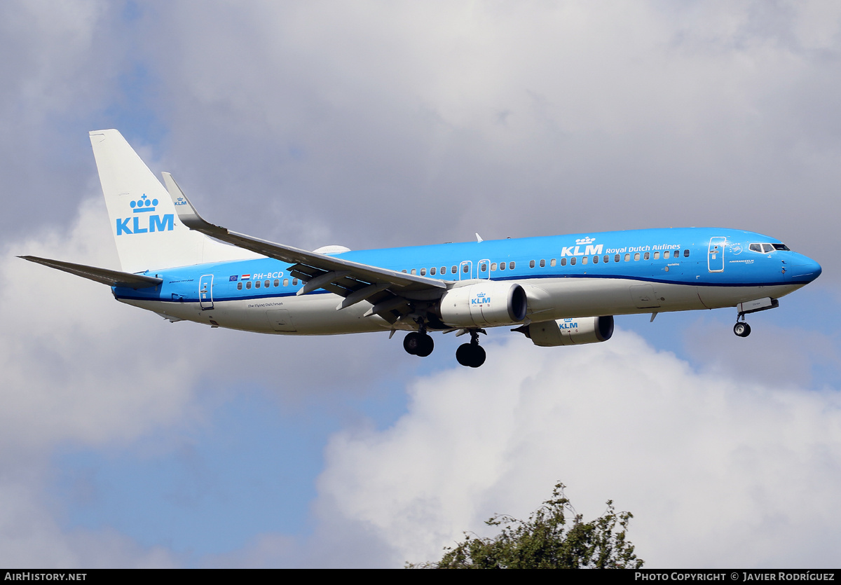 Aircraft Photo of PH-BCD | Boeing 737-8K2 | KLM - Royal Dutch Airlines | AirHistory.net #826081
