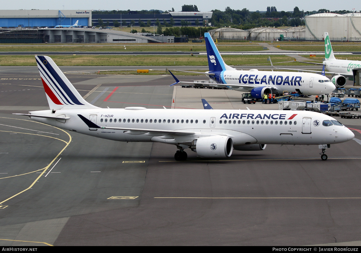 Aircraft Photo of F-HZUR | Airbus A220-371 (BD-500-1A11) | Air France | AirHistory.net #826085