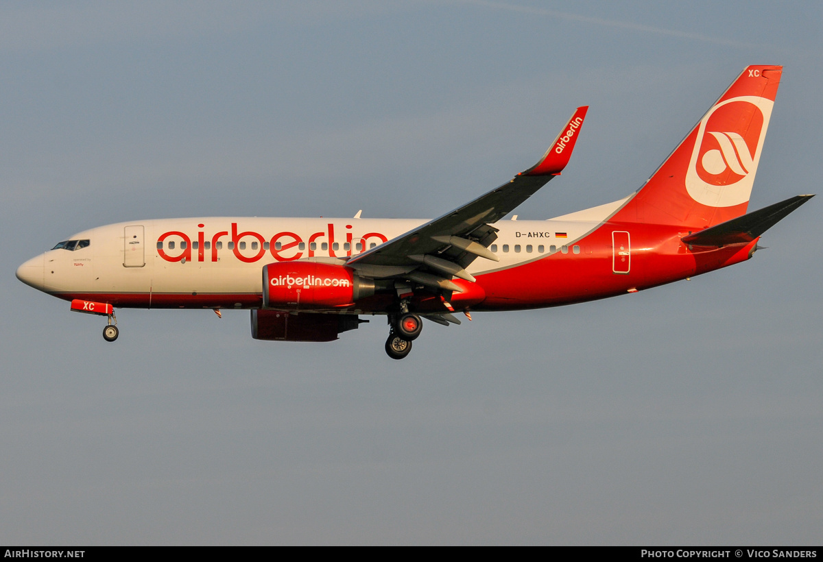 Aircraft Photo of D-AHXC | Boeing 737-7K5 | Air Berlin | AirHistory.net #826089