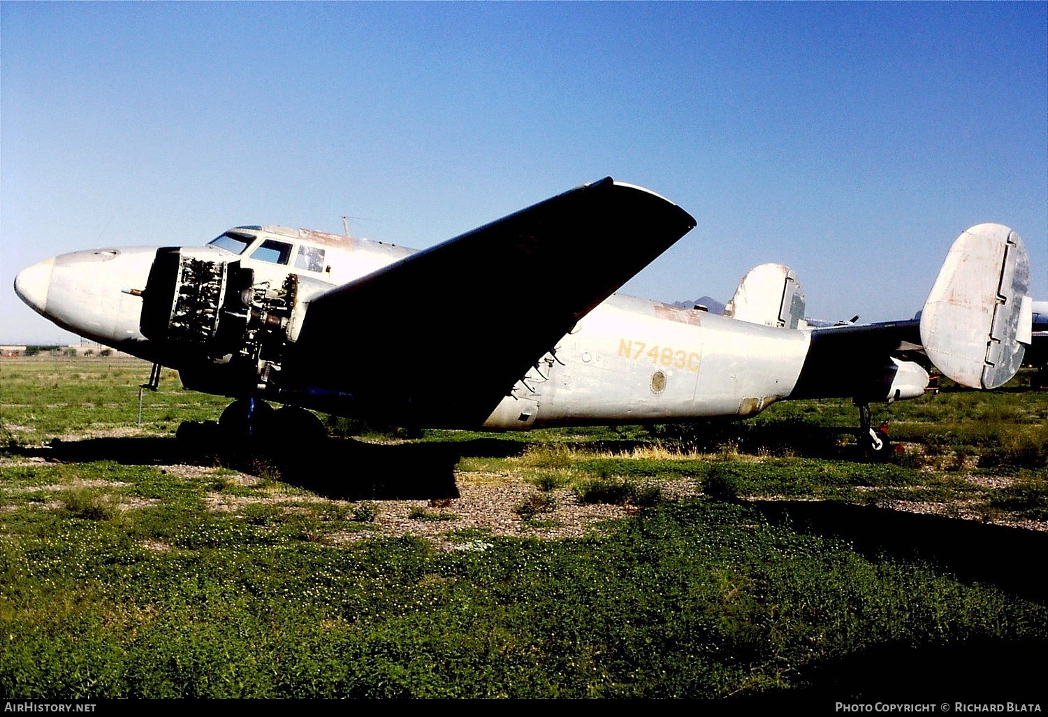 Aircraft Photo of N7483C | Lockheed PV-2 Harpoon | AirHistory.net #826109