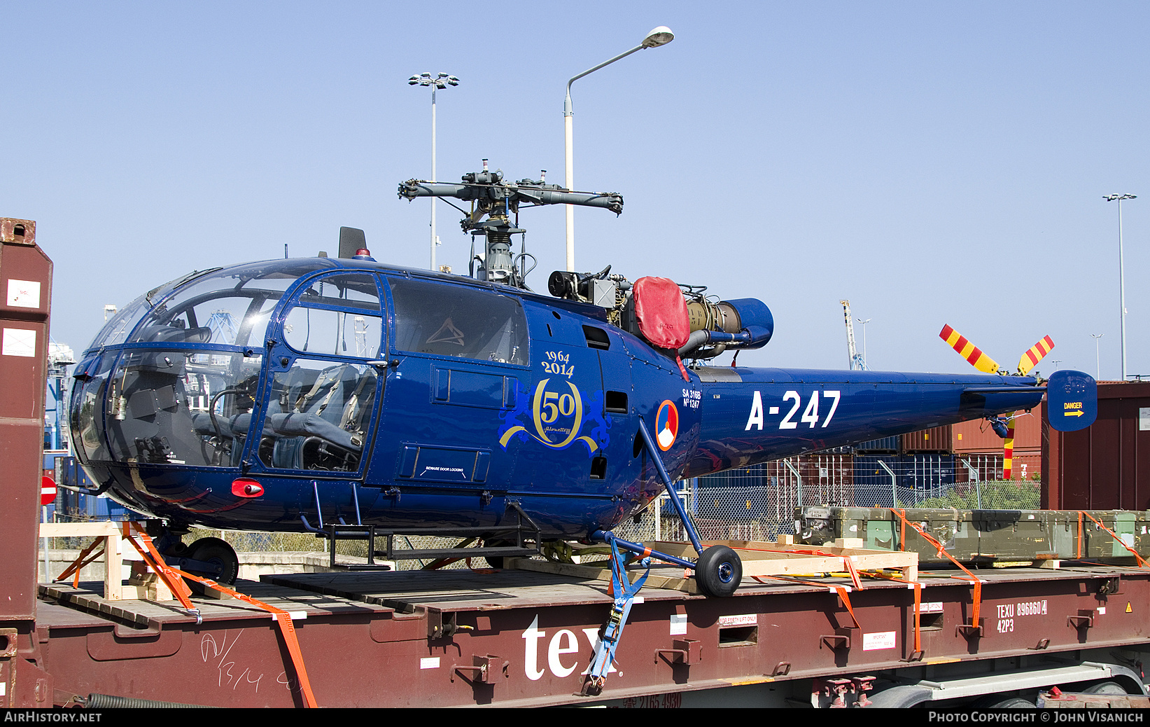 Aircraft Photo of A-247 | Sud SA-316B Alouette III | Netherlands - Air Force | AirHistory.net #826121