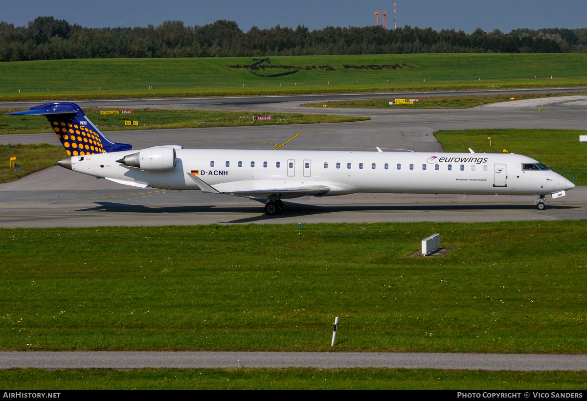 Aircraft Photo of D-ACNH | Bombardier CRJ-900LR (CL-600-2D24) | Eurowings | AirHistory.net #826124