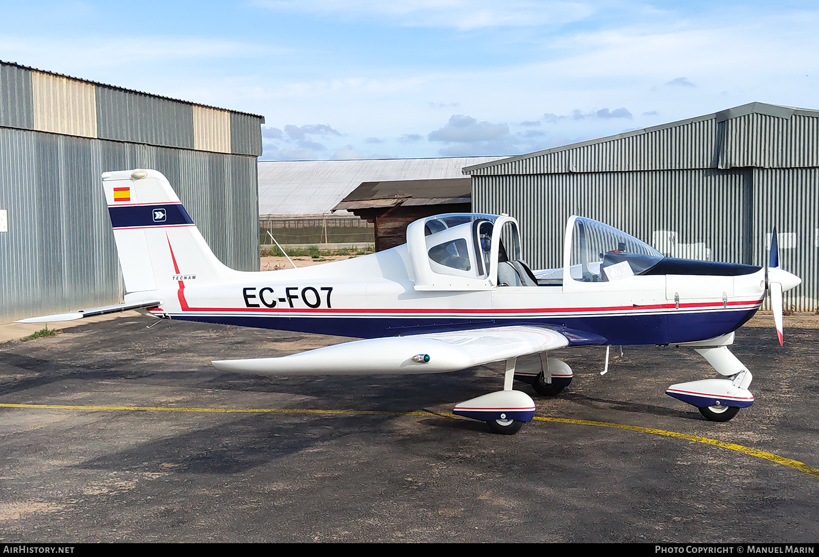 Aircraft Photo of EC-FO7 | Tecnam P-96 Golf 100 | AirHistory.net #826126