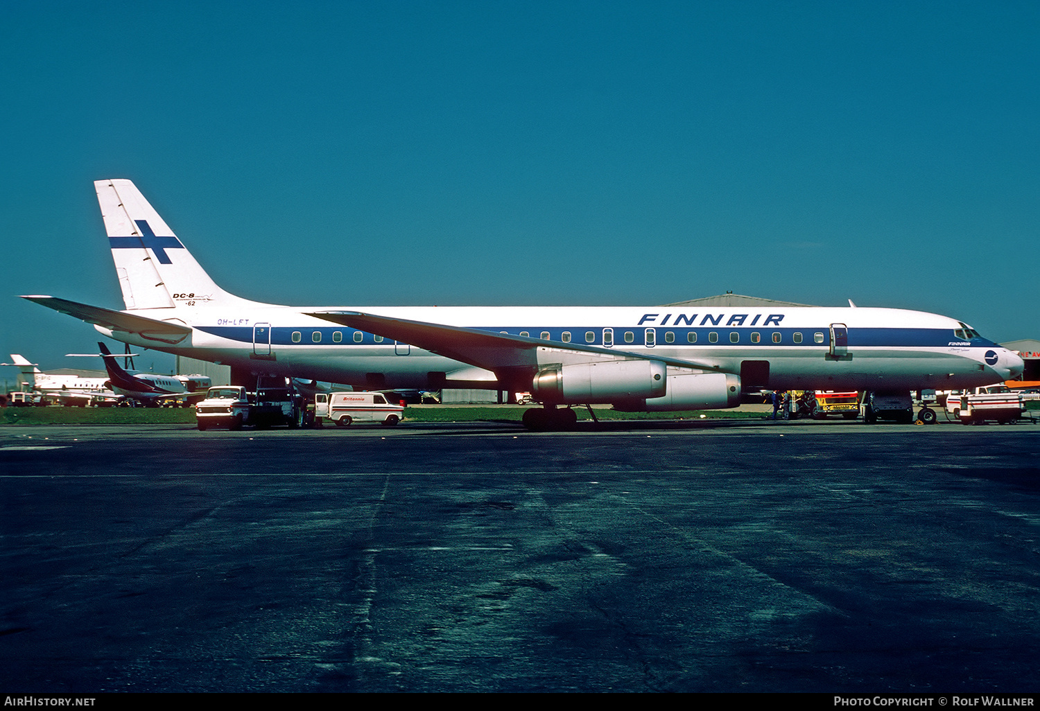 Aircraft Photo of OH-LFT | McDonnell Douglas DC-8-62CF | Finnair | AirHistory.net #826129