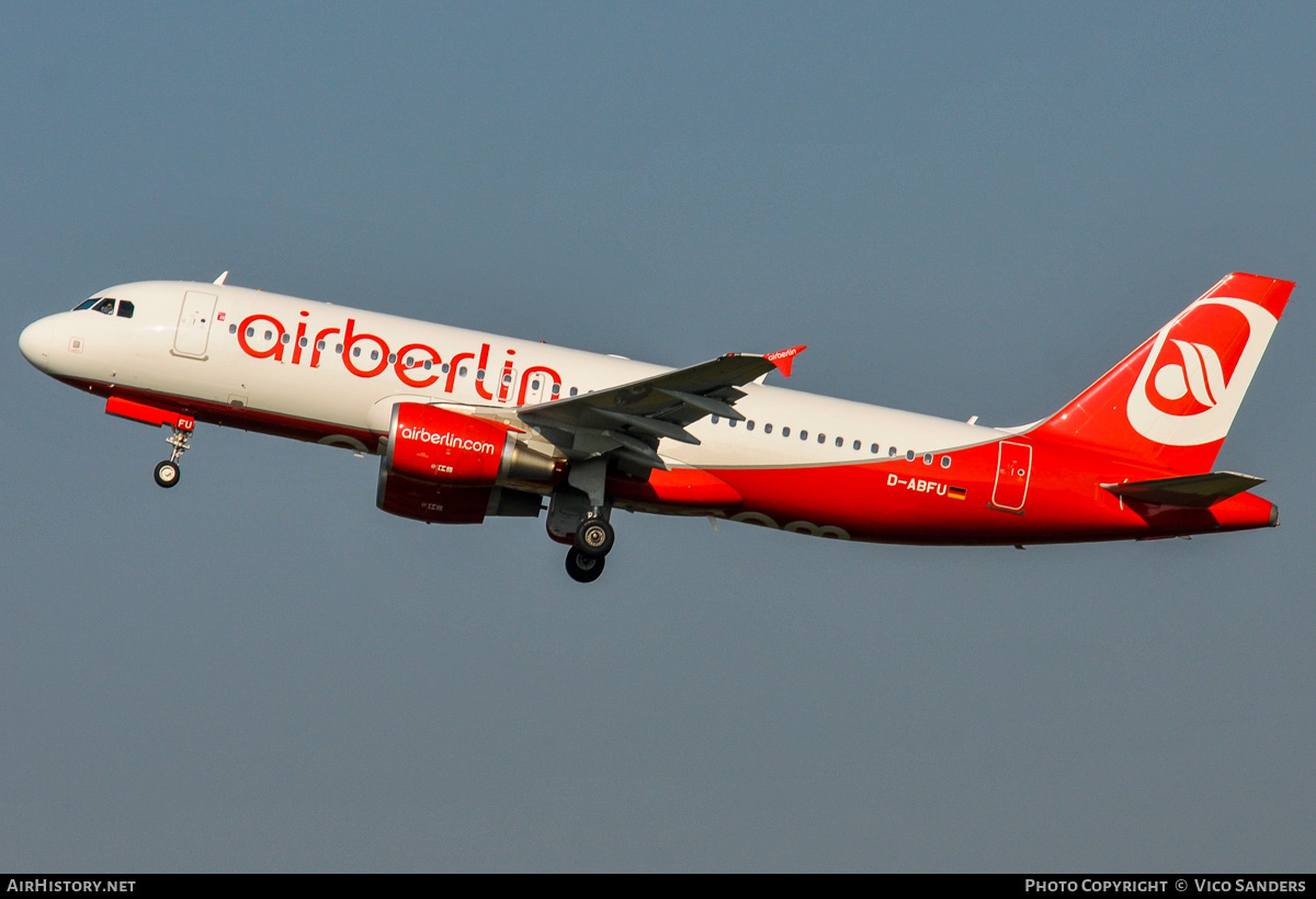 Aircraft Photo of D-ABFU | Airbus A320-214 | Air Berlin | AirHistory.net #826150
