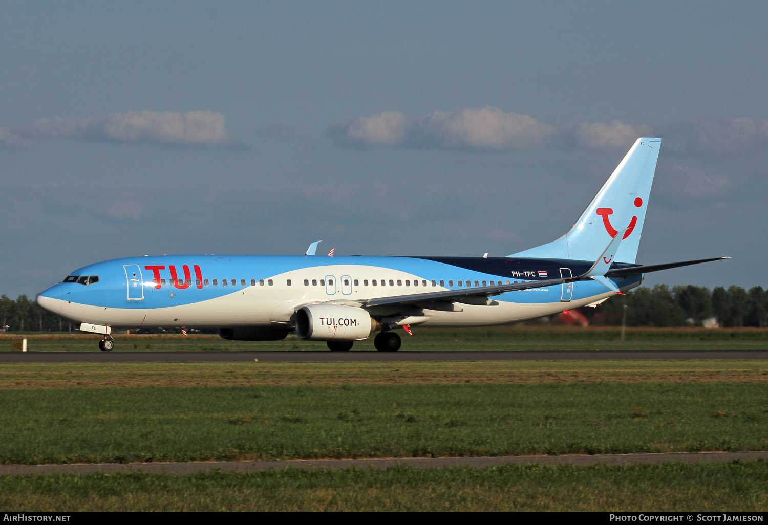 Aircraft Photo of PH-TFC | Boeing 737-8K5 | TUI | AirHistory.net #826166