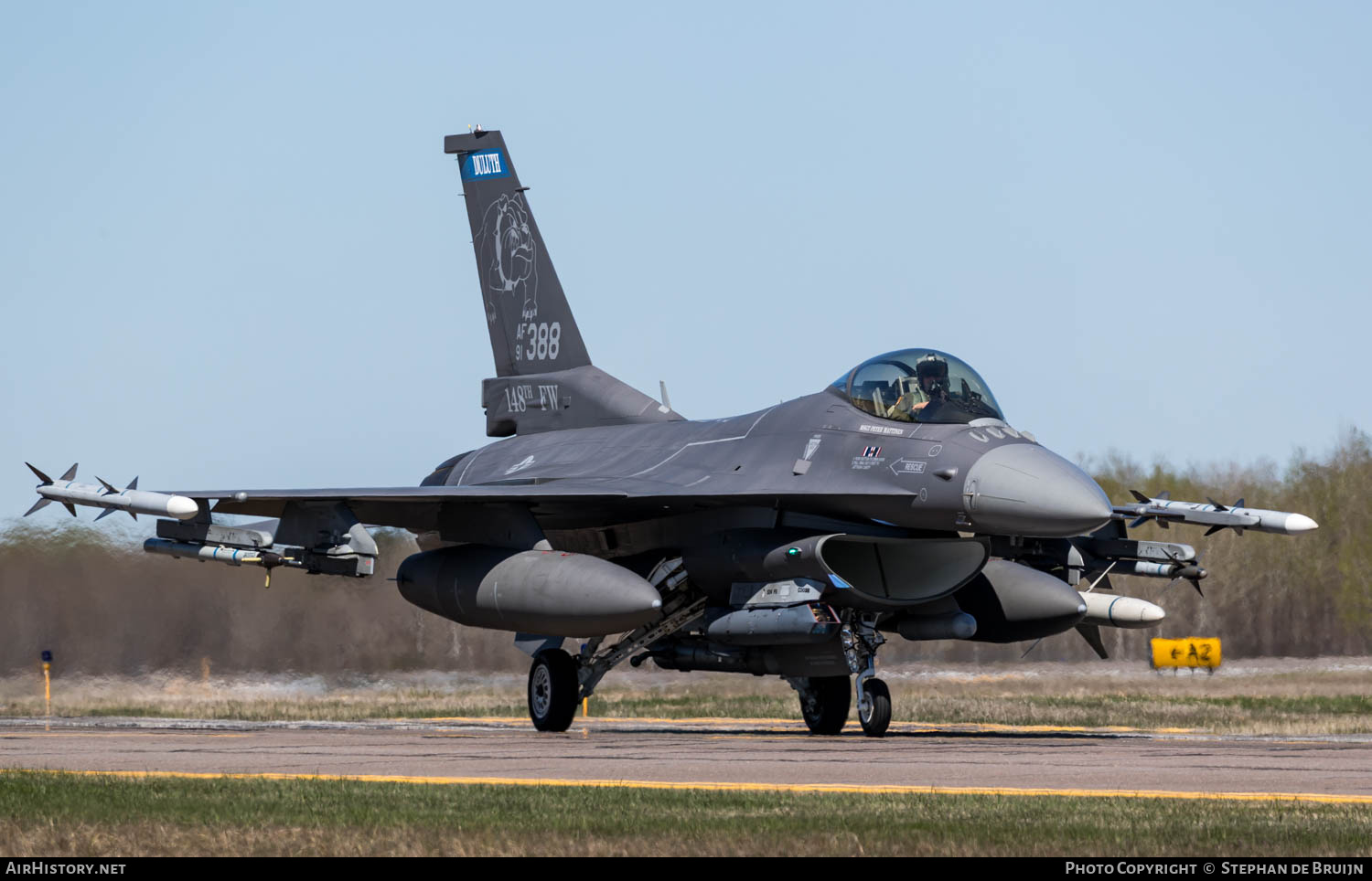 Aircraft Photo of 91-0388 / AF91-388 | General Dynamics F-16CM Fighting Falcon | USA - Air Force | AirHistory.net #826184