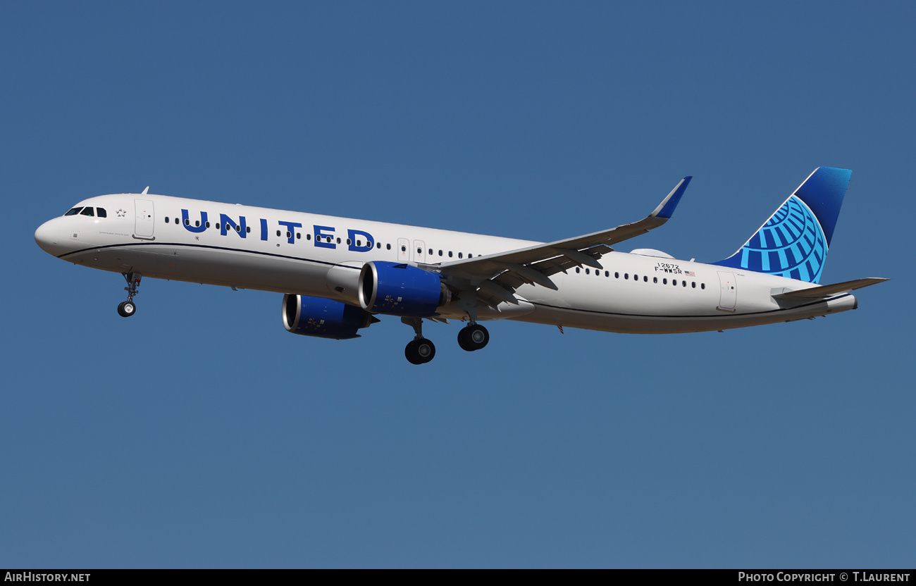 Aircraft Photo of F-WWSR | Airbus A321-271NX | United Airlines | AirHistory.net #826219