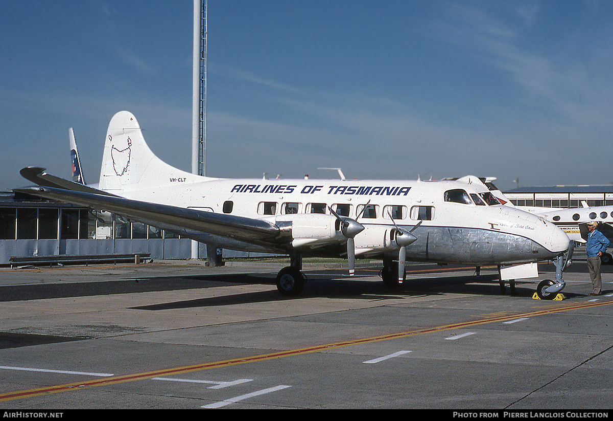 Aircraft Photo of VH-CLT | De Havilland D.H. 114 Heron 2E | Airlines of Tasmania | AirHistory.net #826221