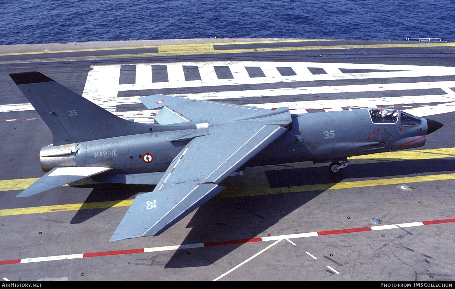 Aircraft Photo of 35 | Vought F-8E(FN) Crusader | France - Navy | AirHistory.net #826233