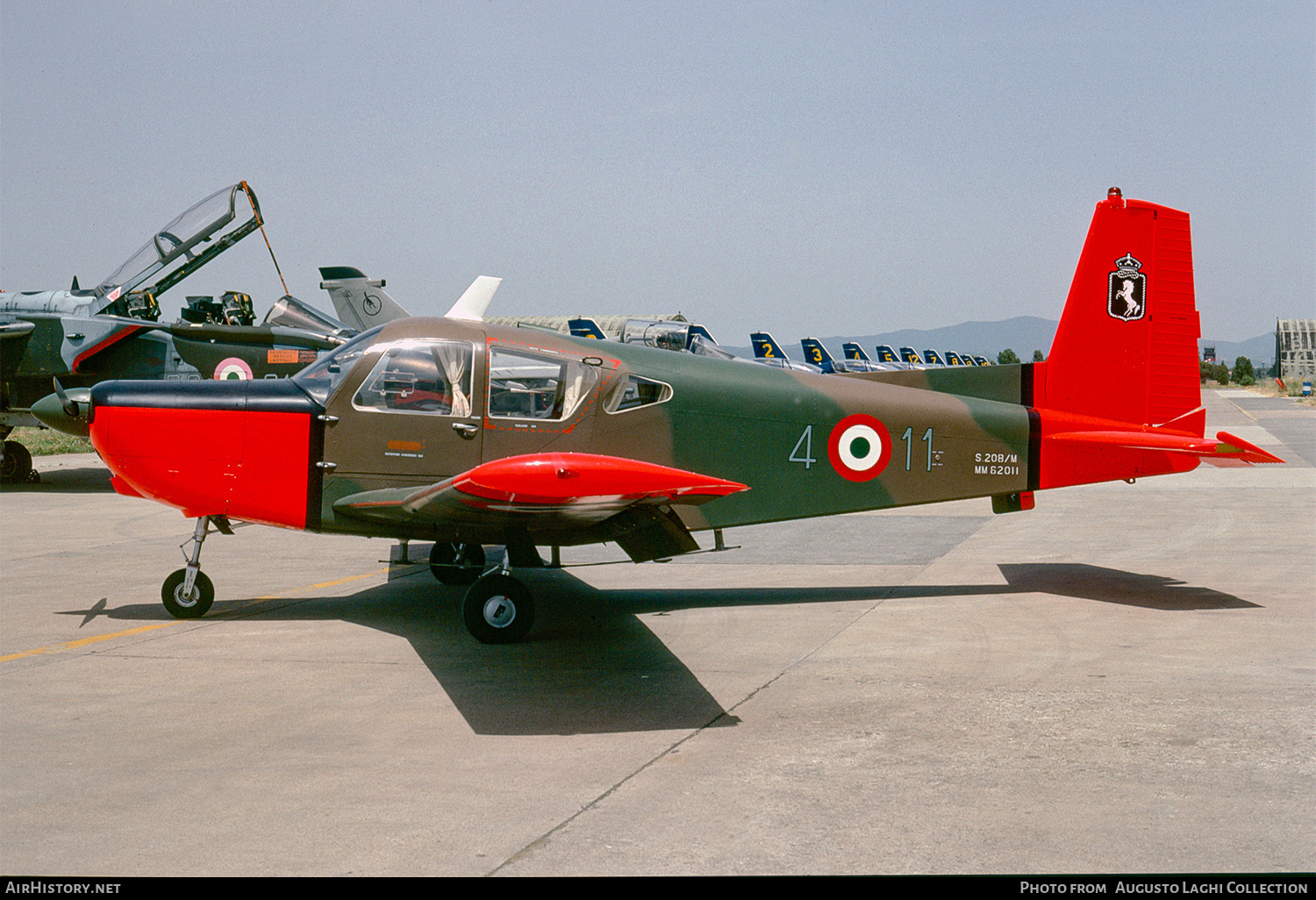 Aircraft Photo of MM62011 | SIAI-Marchetti S-208M | Italy - Air Force | AirHistory.net #826265