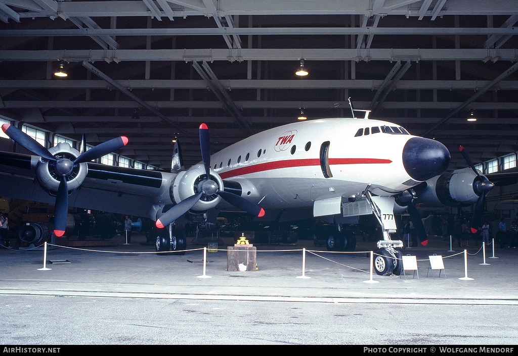 Aircraft Photo of N7777G | Lockheed L-749A(F) Constellation | Trans World Airlines - TWA | AirHistory.net #826267