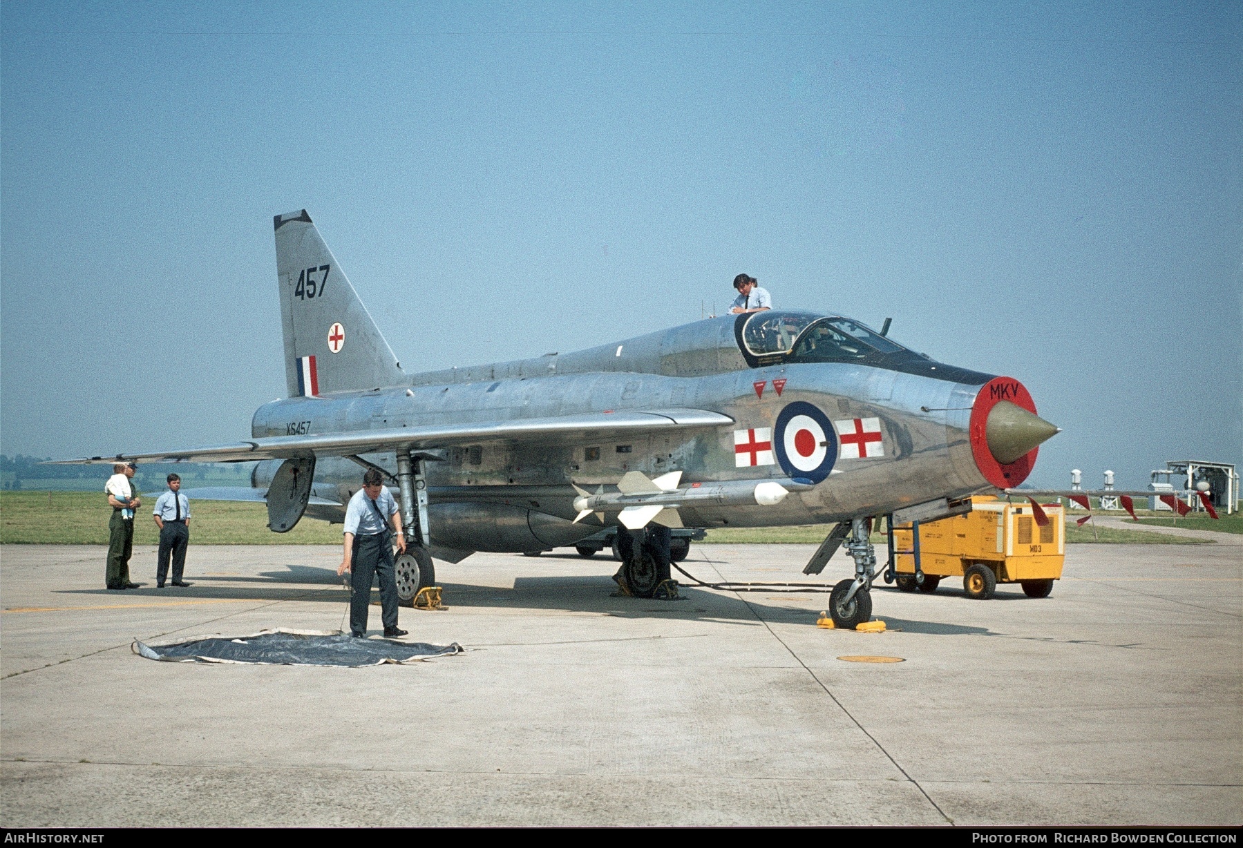 Aircraft Photo of XS457 | English Electric Lightning T5 | UK - Air Force | AirHistory.net #826272