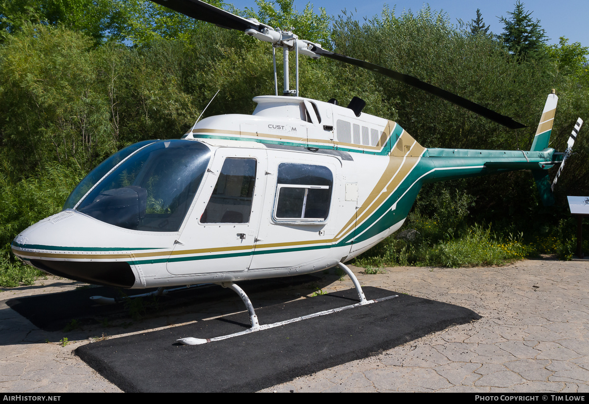 Aircraft Photo of C-GBHE | Bell 206B JetRanger II | Custom Helicopters | AirHistory.net #826276