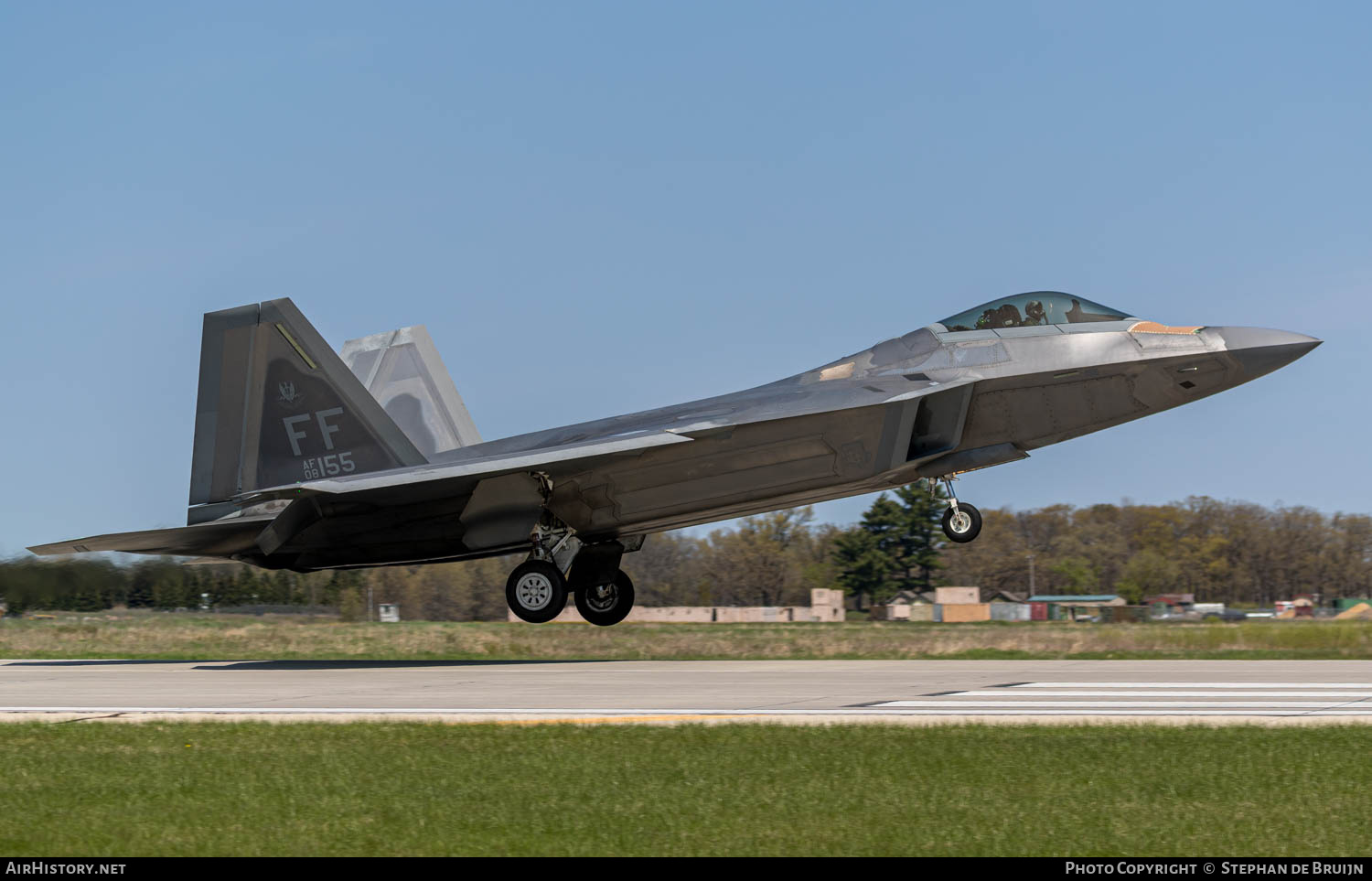 Aircraft Photo of 08-4155 / AF08-155 | Lockheed Martin F-22A Raptor | USA - Air Force | AirHistory.net #826287