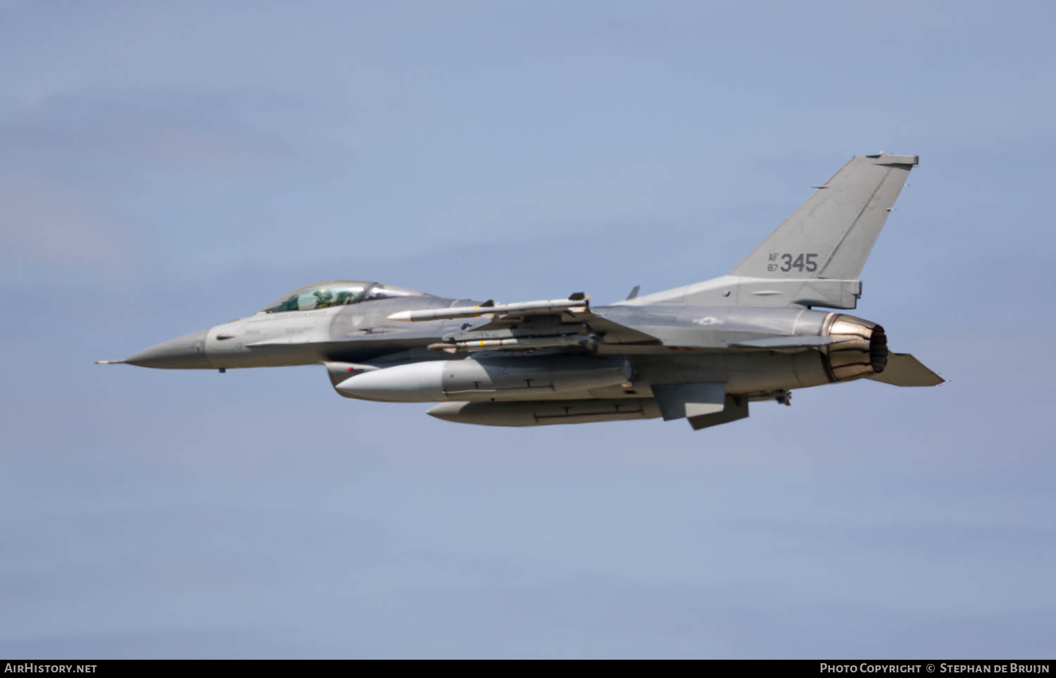 Aircraft Photo of 87-0345 | General Dynamics F-16C Fighting Falcon | USA - Air Force | AirHistory.net #826297