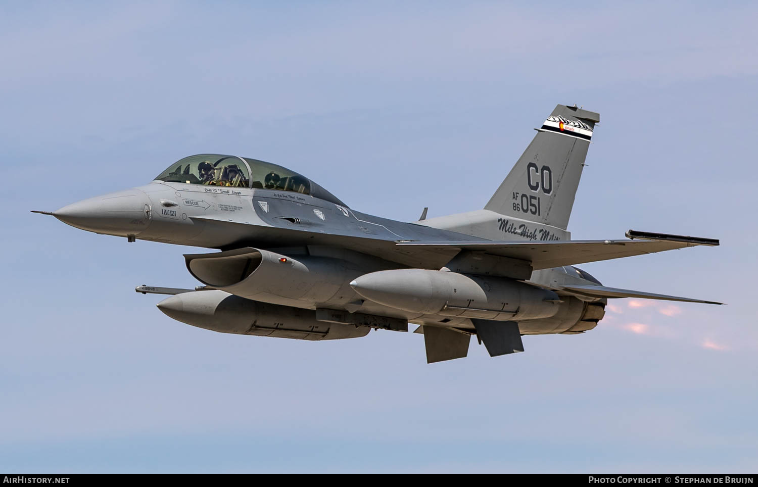 Aircraft Photo of 86-0051 | General Dynamics F-16D Fighting Falcon | USA - Air Force | AirHistory.net #826309
