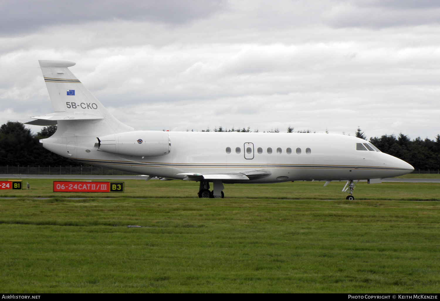 Aircraft Photo of 5B-CKO | Dassault Falcon 2000EX | AirHistory.net #826327
