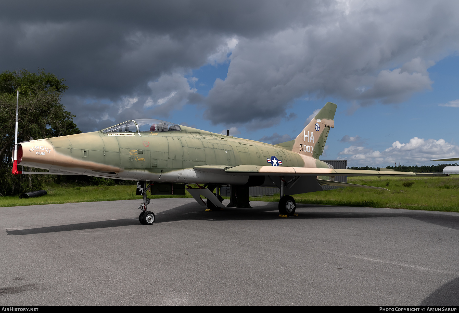Aircraft Photo of 56-3434 / AF54-434 | North American F-100D Super Sabre | USA - Air Force | AirHistory.net #826333