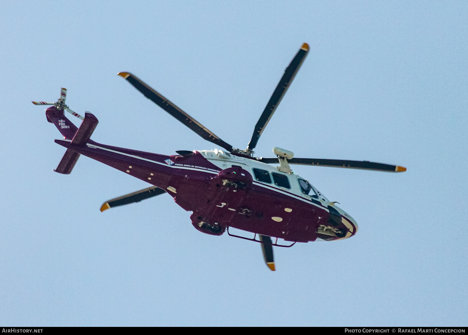 Aircraft Photo of FAD 3081 | AgustaWestland AW-169M | Dominican Republic - Air Force | AirHistory.net #826347