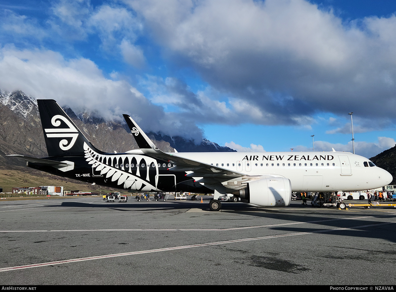 Aircraft Photo of ZK-NHE | Airbus A320-271N | Air New Zealand | AirHistory.net #826358