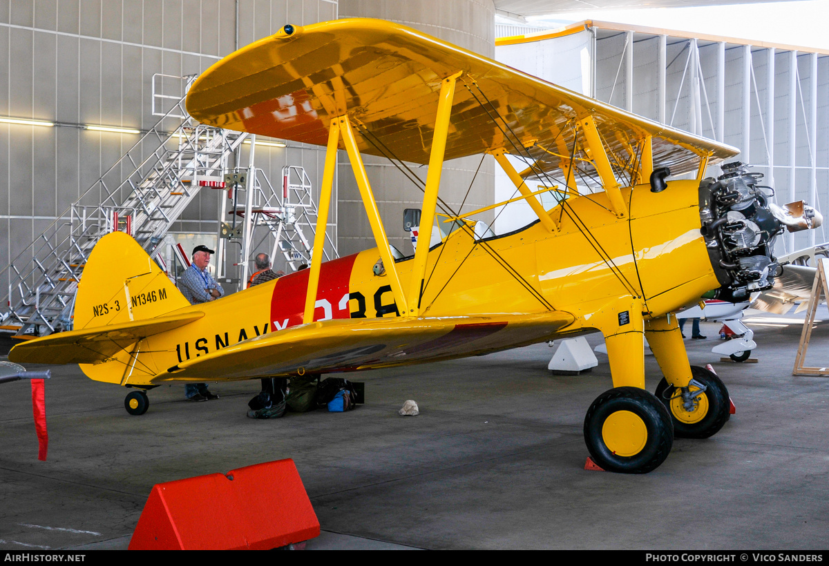 Aircraft Photo of N1346M | Boeing N2S-5 Kaydet (E75) | USA - Navy | AirHistory.net #826362