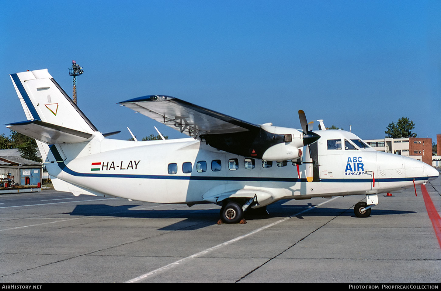 Aircraft Photo of HA-LAY | Let L-410UVP Turbolet | ABC Air Hungary | AirHistory.net #826392