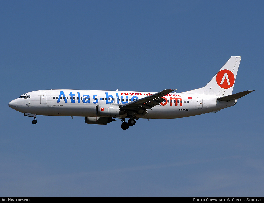 Aircraft Photo of CN-RMG | Boeing 737-4B6 | Atlas Blue | AirHistory.net #826394
