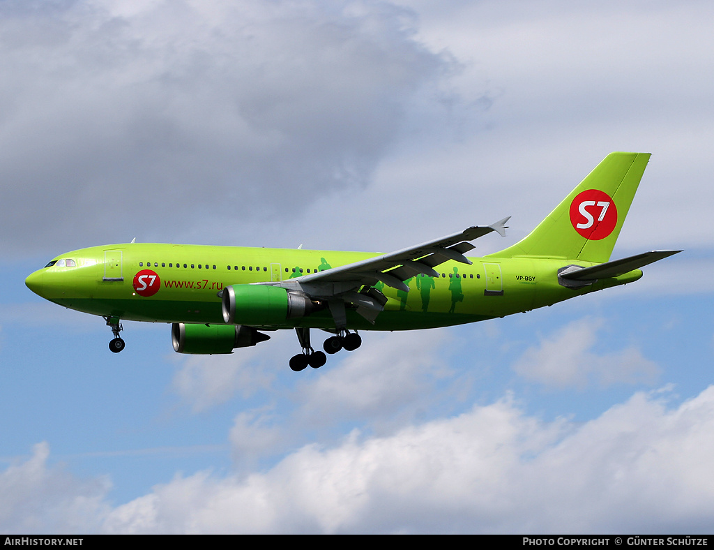 Aircraft Photo of VP-BSY | Airbus A310-204 | S7 Airlines | AirHistory.net #826402