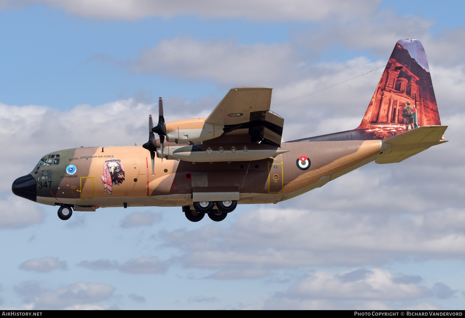 Aircraft Photo of 347 | Lockheed C-130H Hercules | Jordan - Air Force | AirHistory.net #826404