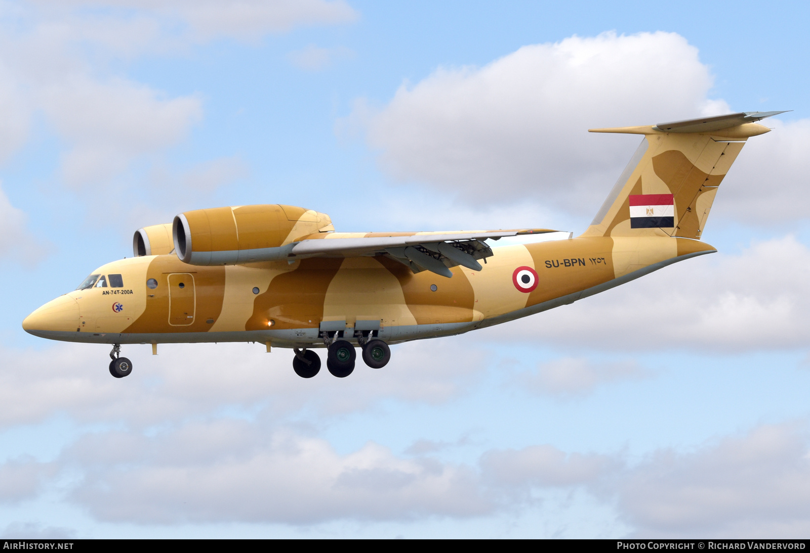 Aircraft Photo of 1256 | Antonov An-74TK-200 | Egypt - Air Force | AirHistory.net #826410