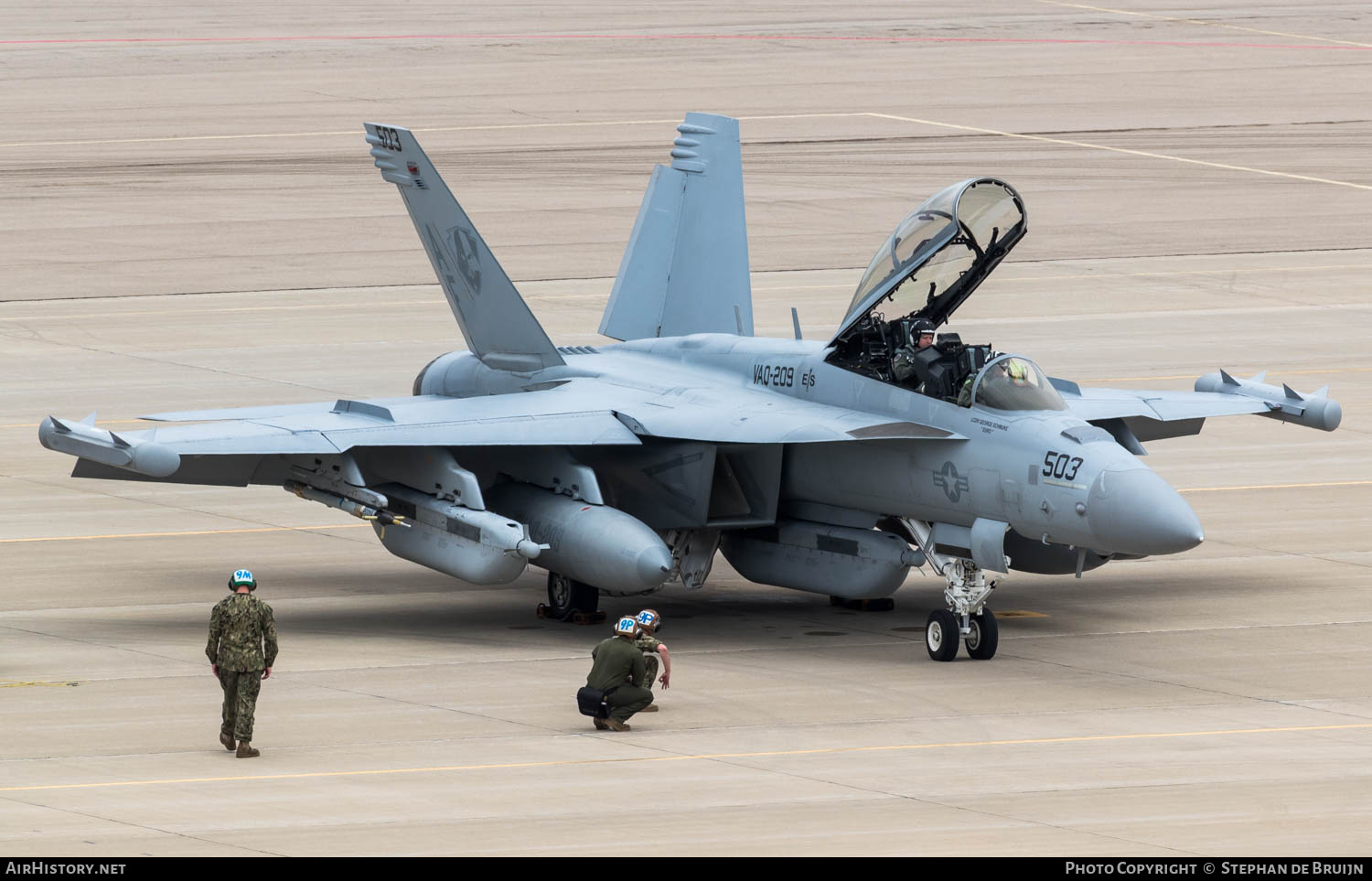 Aircraft Photo of 166899 | Boeing EA-18G Growler | USA - Navy | AirHistory.net #826420