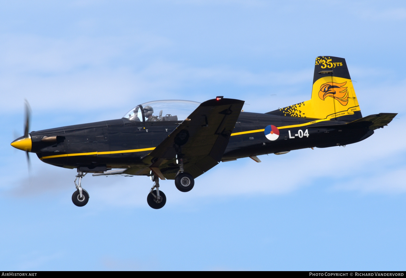 Aircraft Photo of L-04 | Pilatus PC-7 | Netherlands - Air Force | AirHistory.net #826423