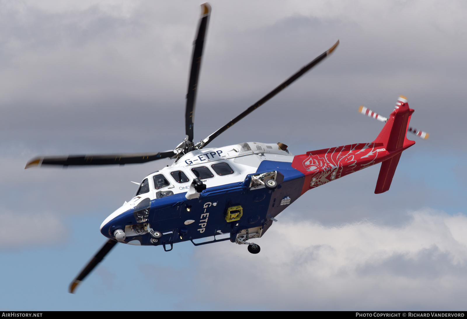 Aircraft Photo of G-ETPP | Leonardo AW-139 | QinetiQ | AirHistory.net #826434