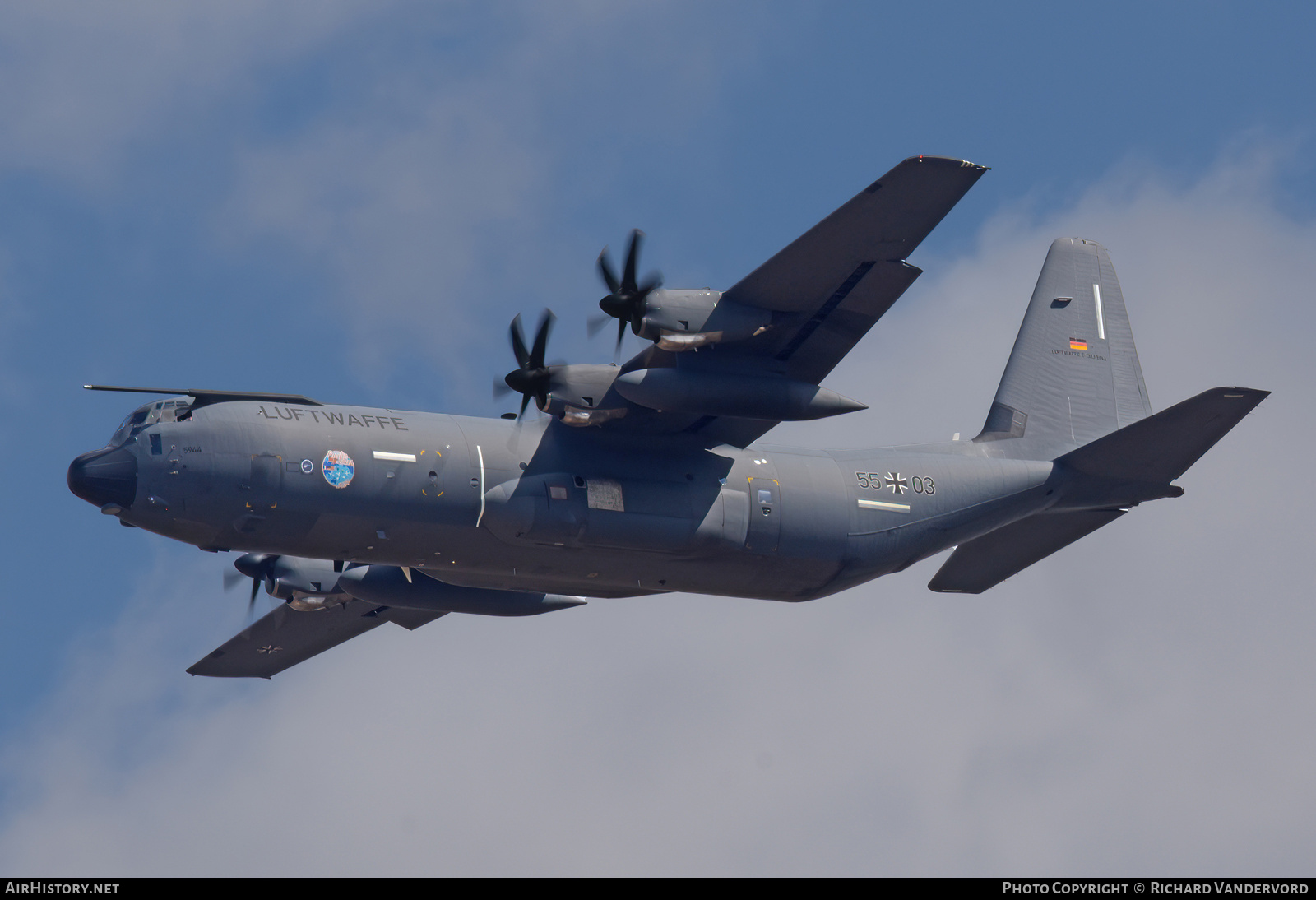 Aircraft Photo of 5503 | Lockheed Martin C-130J-30 Hercules | Germany - Air Force | AirHistory.net #826438