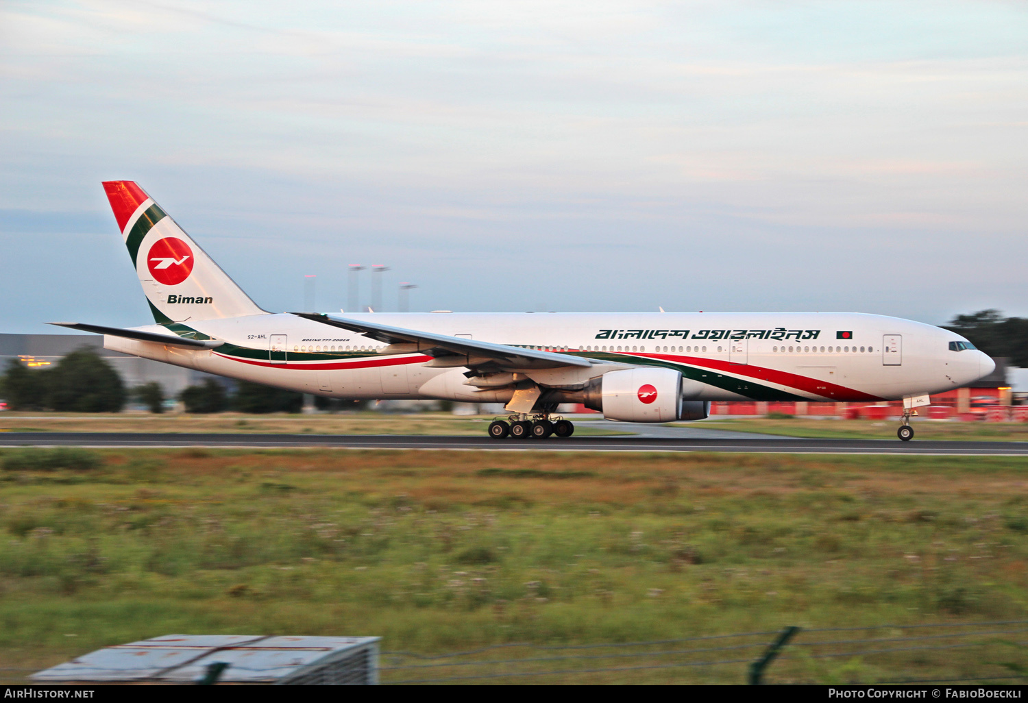 Aircraft Photo of S2-AHL | Boeing 777-266/ER | Biman Bangladesh Airlines | AirHistory.net #826440